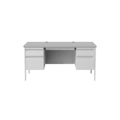 Double Pedestal Desk - 60