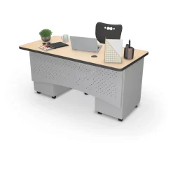 Double Pedestal Desk - 60