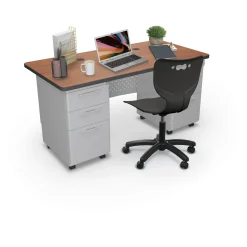 Double Pedestal Desk - 60
