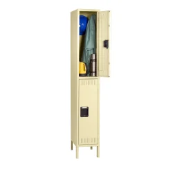 Double Tier Lockers 1 Wide With Legs