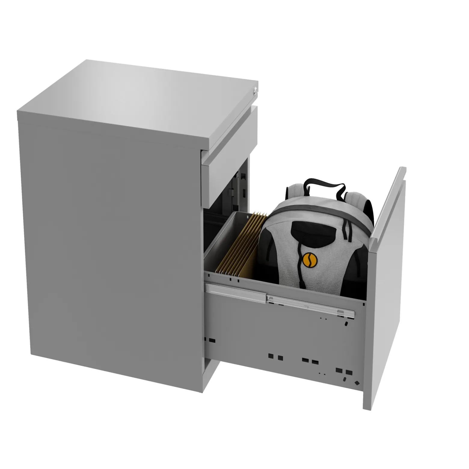 2-Drawer Box File w/ Backpack Drawer