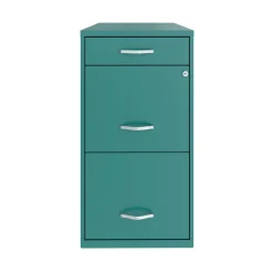3-Drawer Metal File Cabinet – 15"W x 28"H