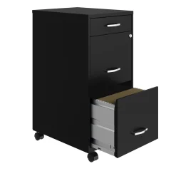 3-Drawer Mobile File Cabinet