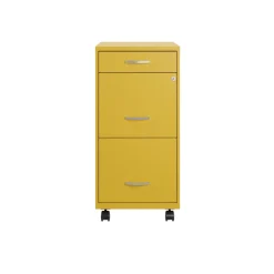 3-Drawer Mobile File Cabinet