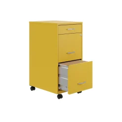 3-Drawer Mobile File Cabinet