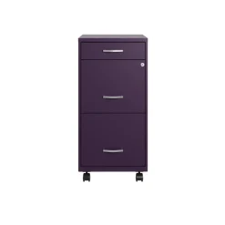 3-Drawer Mobile File Cabinet