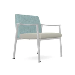 Drea Oversized Guest Chair in Premium Healthcare Vinyl