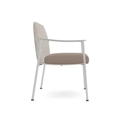 Drea Oversized Guest Chair in Premium Healthcare Vinyl