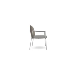Drea Three Seater with Center Arms in Standard Healthcare Vinyl