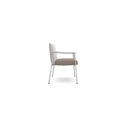 Drea Three Seater with Center Arms in Premium Healthcare Vinyl