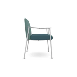 Drea Two Seater with Center Arm in Standard Healthcare Vinyl