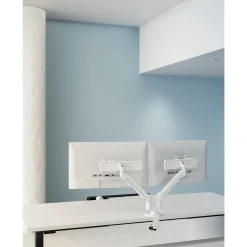 Dual VESA Monitor Arms