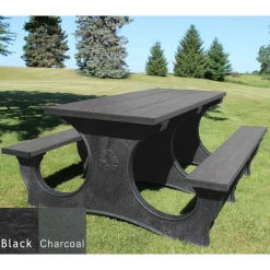 Easy Access Recycled Plastic Picnic Table 6'