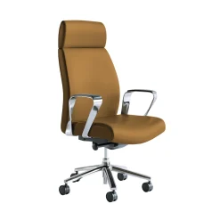 EC Series Executive Conference Chair in Leather and Faux Leather