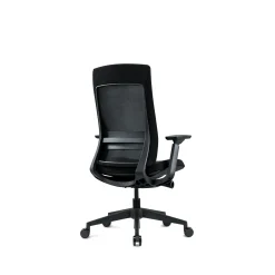 Elevate Mesh-Back Office Chair with Black Frame