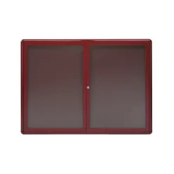 Enclosed Bulletin Board Radius Design - 48