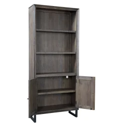 Englewood Bookcase with Doors - 76