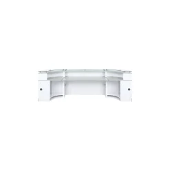 Esquire Curved Glass Top Reception Desk - 126