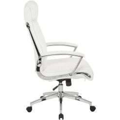 Executive Faux Leather High-back Chair