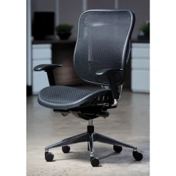Executive High Back Mesh Chair with Aluminum Frame