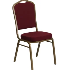 Fabric Crown Stack Chair
