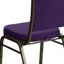 Fabric Crown Stack Chair