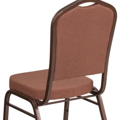 Fabric Crown Stack Chair