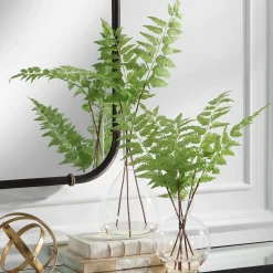 Ferns in Vases, Set of Two