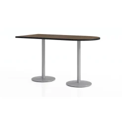 Figo Bar Height Peninsula Table - 72"W x 36"D