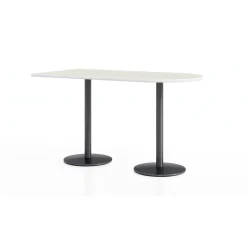Figo Bar Height Peninsula Table - 72