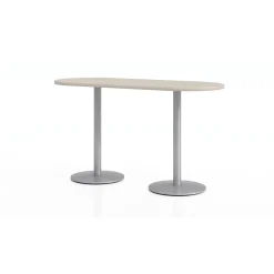Figo Bar Height Racetrack Table - 72"W x 30"D