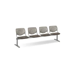Figo Beam Seating with Four Polypropylene Seats