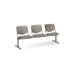Figo Beam Seating with Three Fabric or Vinyl Seats
