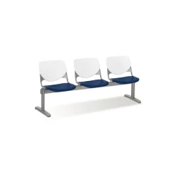 Figo Beam Seating with Three Polypropylene Seats