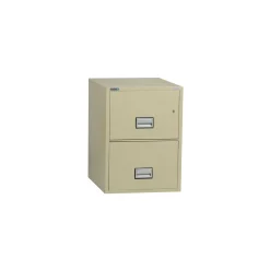 Fireproof Two Drawer Vertical File - 19.875"W x 25"D