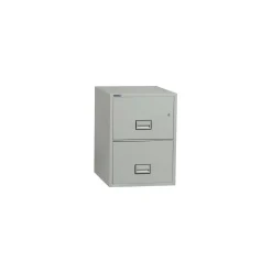 Fireproof Two Drawer Vertical File - 16.875