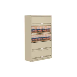 Fixed Shelf Lateral File with Five Shelves - 64