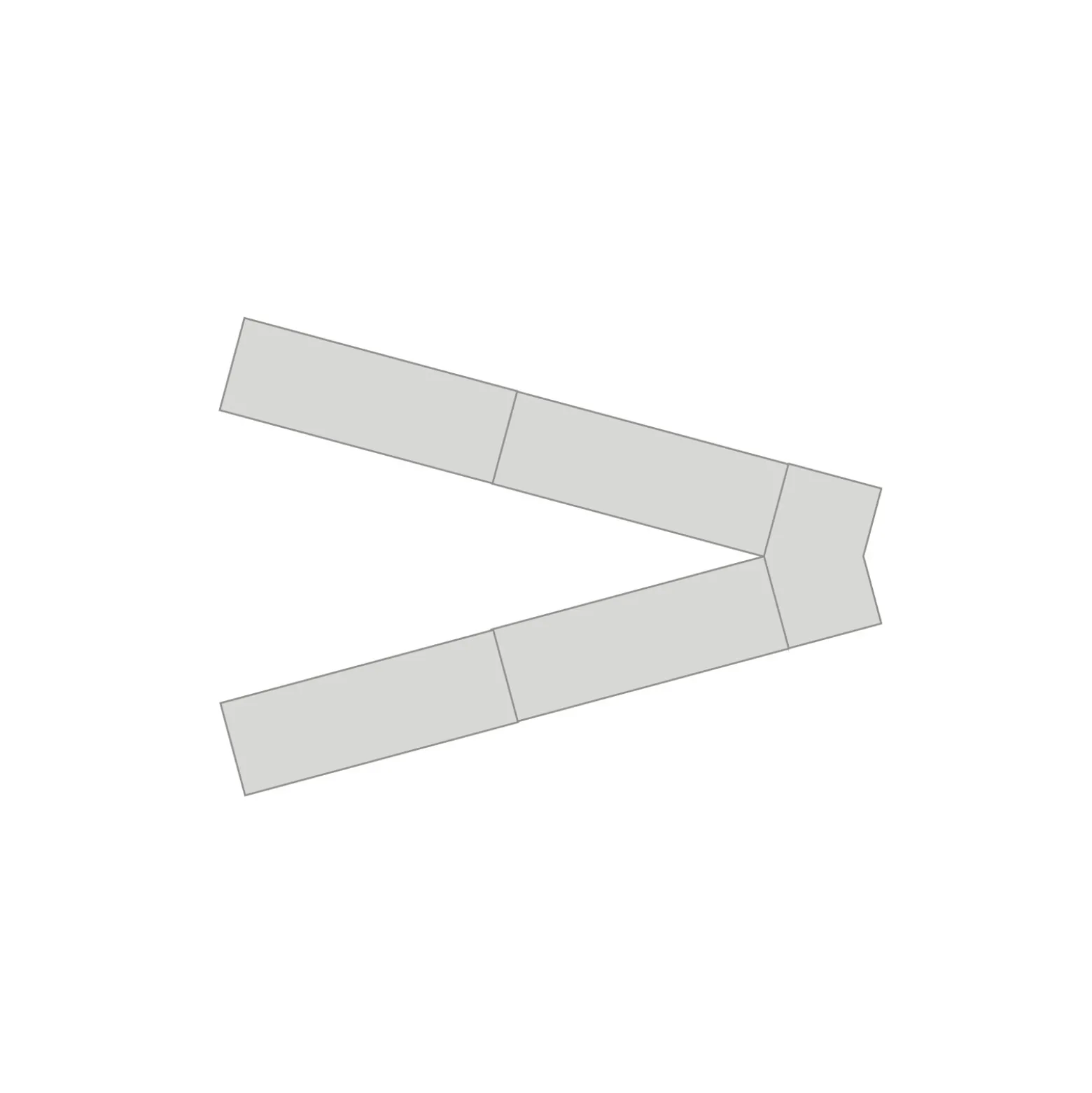 FLEX V-Shaped Training Table Set
