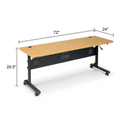 Flipper Mobile Nesting Training Table Set - Set of 6 - 72