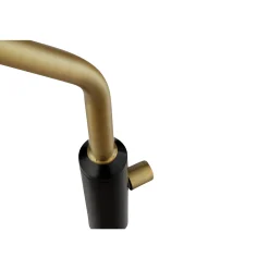 Floor Lamp, Antique Brass - 60.5