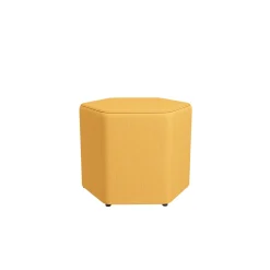 Flowform Hexagon Ottoman