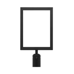 Form-A-Line™ Sign Frame, Black - Vertical