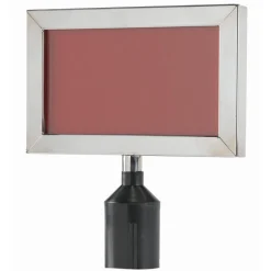 Form-A-Line Sign Frame, Chrome - Horizontal