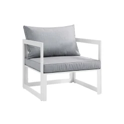 Fortuna Six Piece Outdoor Patio Sectional with Armchair