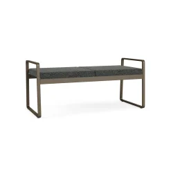 Foundry 2 Seat Bench In Standard Upholstery
