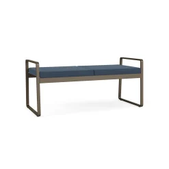 Foundry 2 Seat Bench In Standard Upholstery