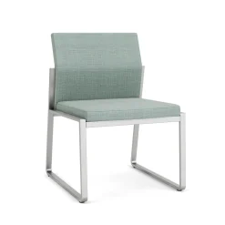 Foundry Armless Guest Chair In Premium Upholstery