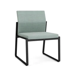 Foundry Armless Guest Chair In Premium Upholstery