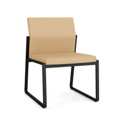 Foundry Armless Guest Chair In Standard Upholstery