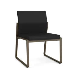 Foundry Armless Guest Chair In Standard Upholstery